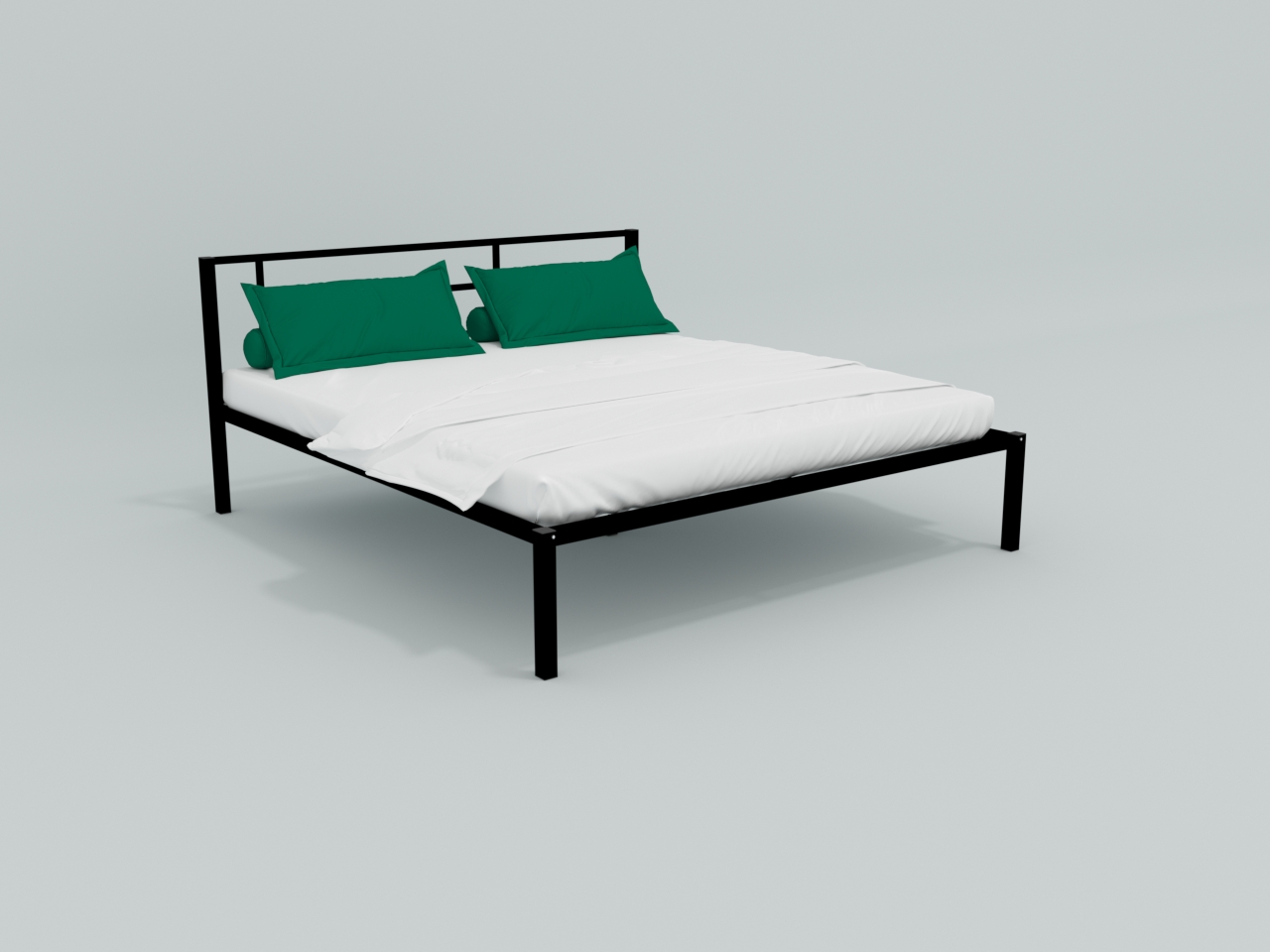 Металеве полуторне ліжко
